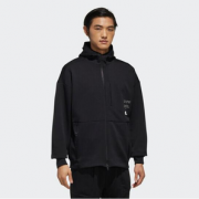 舒适百搭！adidas 阿迪达斯 M ID SWEAT HD ED1948 男装训练运动夹克外套