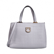挺阔有型！Furla 芙拉 BELVEDER 女士E小号压纹手提包