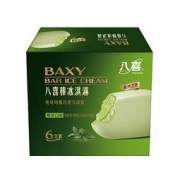 京东PLUS会员： BAXY 八喜 冰淇淋 巧克力脆皮八喜棒绿茶口味 62g*6支 *4件
