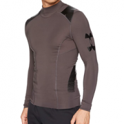 prime会员！Under Armour 安德玛 Perpetual 男士高领运动长袖紧身衣 1321006  直邮含税到手￥127.31