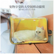 跳跳狗 全景透明宠物外出背包