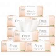 聚划算百亿补贴：C&S 洁柔 Face系列 抽纸 3层*100抽*10包 195mm*133mm 12.9元包邮（需用券）
