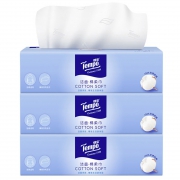 10点开始、88VIP：Tempo 得宝 干湿两用全棉柔巾 90抽*3包 *5件 +凑单品 218.73元包邮（前15分钟，需用券，合43.75元/件）