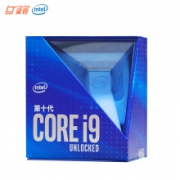 intel 英特尔 酷睿 i9-10900KF 盒装CPU处理器