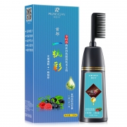 润丝丹 一梳彩一梳黑染发剂200ml 券后￥23