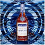 马爹利（Martell）洋酒 蓝带 干邑 白兰地 350ml
