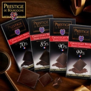 Prestige De Bourgogne 贝帝醇 经典黑巧克力排 100g*4排