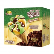 限地区、PLUS会员：伊利 巧乐兹抹茶芝士口味脆皮甜筒冰淇淋冰激凌 73g*6/盒*8件