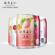 99大促、99美酒节：SUNTORY 三得利 HOROYOI 和乐怡 预调酒3口味 350ml*6罐 80元包邮（需用券）