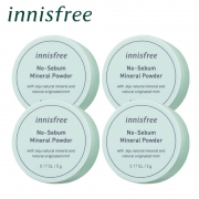 悦诗风吟innisfree  控油矿物质散粉4盒装