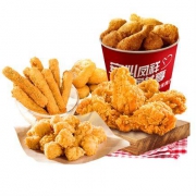 凤祥食品 炸鸡家庭桶1.9kg *6件