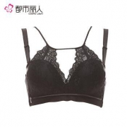 限尺码：都市丽人 YB7412T 性感蕾丝文胸  3件装*2