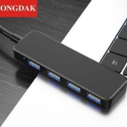 HONGDAK SWR1529 Type-C转USB 多接口集线器 一拖四4口