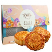 华美 月饼礼盒 9饼4味 780g *2件