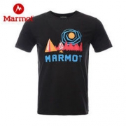 Marmot 土拨鼠 H53611 男士速干短袖图案T恤