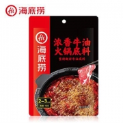 PLUS会员：海底捞 浓香牛油火锅底料150g *5袋