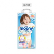 moony 尤妮佳 女宝宝拉拉裤 L44片