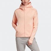 adidas 阿迪达斯 女装运动型格连帽茄克外套 EJ8748