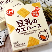 满2件5折 猫超咔啰卡曼豆乳味威化饼干300g 券后￥16.9