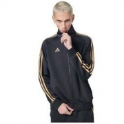 adidas 阿迪达斯 男士运动夹克 TR30J1-BW 黑 L