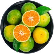 味路 宜昌蜜桔 新鲜薄皮 现摘青桔 3斤 中果