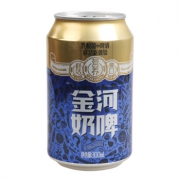 金河奶啤乳 酸菌风味牛奶饮品 两罐装