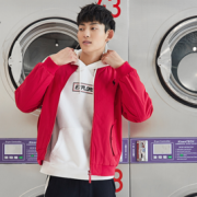 简约印花！ Semir 森马 19-008121301 男款棒球外套