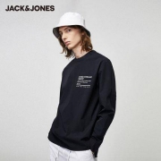 JackJones 杰克琼斯 219305538 男士印花长袖