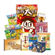 旺旺 囤货零食大礼包 1.1kg*3件+俏香阁 汾州核桃 158g*2件