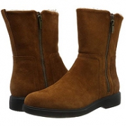 39.5码，Clarks 其乐 Un Elda Mid 女士加绒侧拉链中筒靴