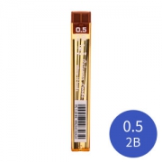 京东PLUS会员、凑单品： PILOT 百乐 PPL-5-2B 自动铅笔芯 0.5mm/2B 12根装