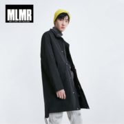 1日0点！ MLMR 219121543 男士中长款字母印花防风派克大衣