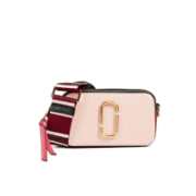 MARC JACOBS 马克·雅克布  女士 SNAPSHOT系列 浅粉色相机包
