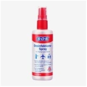 SOS 免洗抑菌喷雾剂 100ml *3件