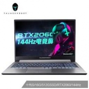 ThundeRobot 雷神 911MT黑武士 15.6英寸游戏笔记本电脑（i5-10200H、16GB、 512GB、RTX2060、144Hz）