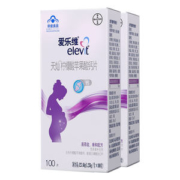 拜耳旗下 elevit 柠檬酸苹果酸钙片 100片*2瓶