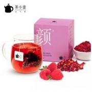 Teapotea 茶小壶 颜茶 玫瑰树莓红茶菠萝茶 19g *2件