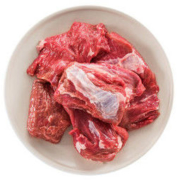 宾西 飘香牛肉块1000g （赠宾西 汉堡牛肉饼450g 一件） *2件