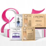 会员专享！ LANCOME 兰蔻 小安瓶1ml+塑颜眼霜1ml+菁纯面霜1ml+菁纯粉底液2ml
