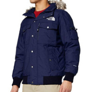 防泼水+550蓬鹅绒：The North Face 北面 Gotham 男士550蓬带毛领连帽羽绒服