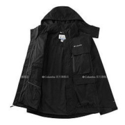 双11预售、历史低价： Columbia 哥伦比亚 WE1301 010 防水冲锋衣 +凑单品