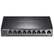 TP-LINK 普联 TL-SF1009P 9口百兆8口POE非网管PoE交换机