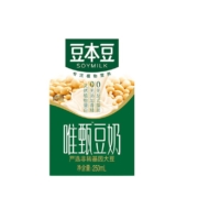 豆本豆 原味唯甄豆奶 250ml*6盒