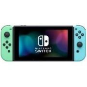 17点开始： Nintendo 任天堂 NS蓝绿限定游戏机 续航版 港版（不含游戏）