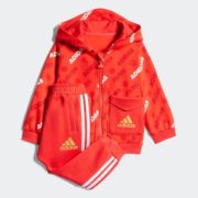 21日0点、双11预售！adidas 阿迪达斯 婴童训练运动套装 189元包邮（需30元定金，1日付尾款）
