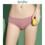 DAPU 大朴 AE0N02210 女士蕾丝花边格纹提花内裤