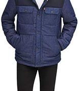 Levi's 男士牛仔夹棉外套