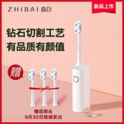 大额神券：直白 TL2 家用便携超声波电动牙刷
