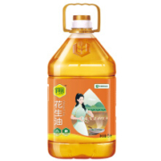 俏厨 食用油 压榨一级 花生油 5L *2件
