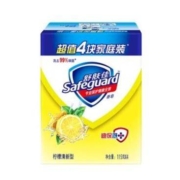 百亿补贴：舒肤佳 柠檬去味 香皂 115g*4块